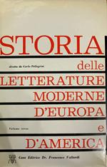 Storia delle letterature moderne d'Europa e d'America. Volume terzo