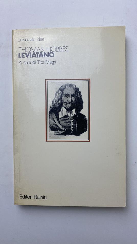 Leviatano - Thomas Hobbes - copertina