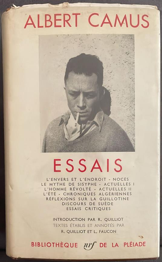 Essais - Albert Camus - copertina