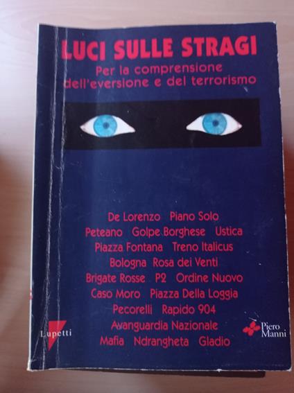 Luci sulle stragi - copertina
