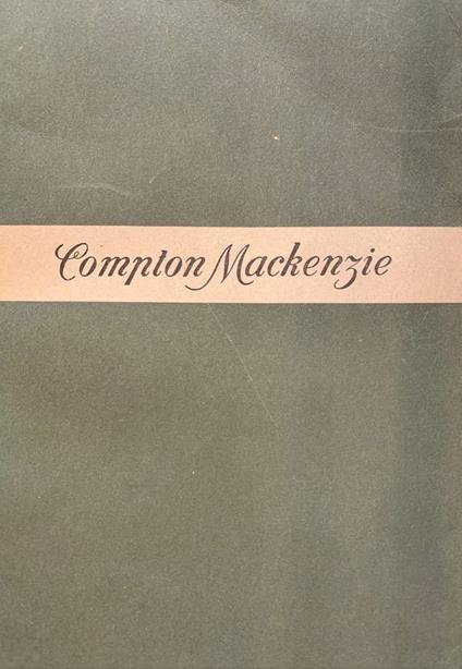 Donne pericolose - Compton Mackenzie - copertina