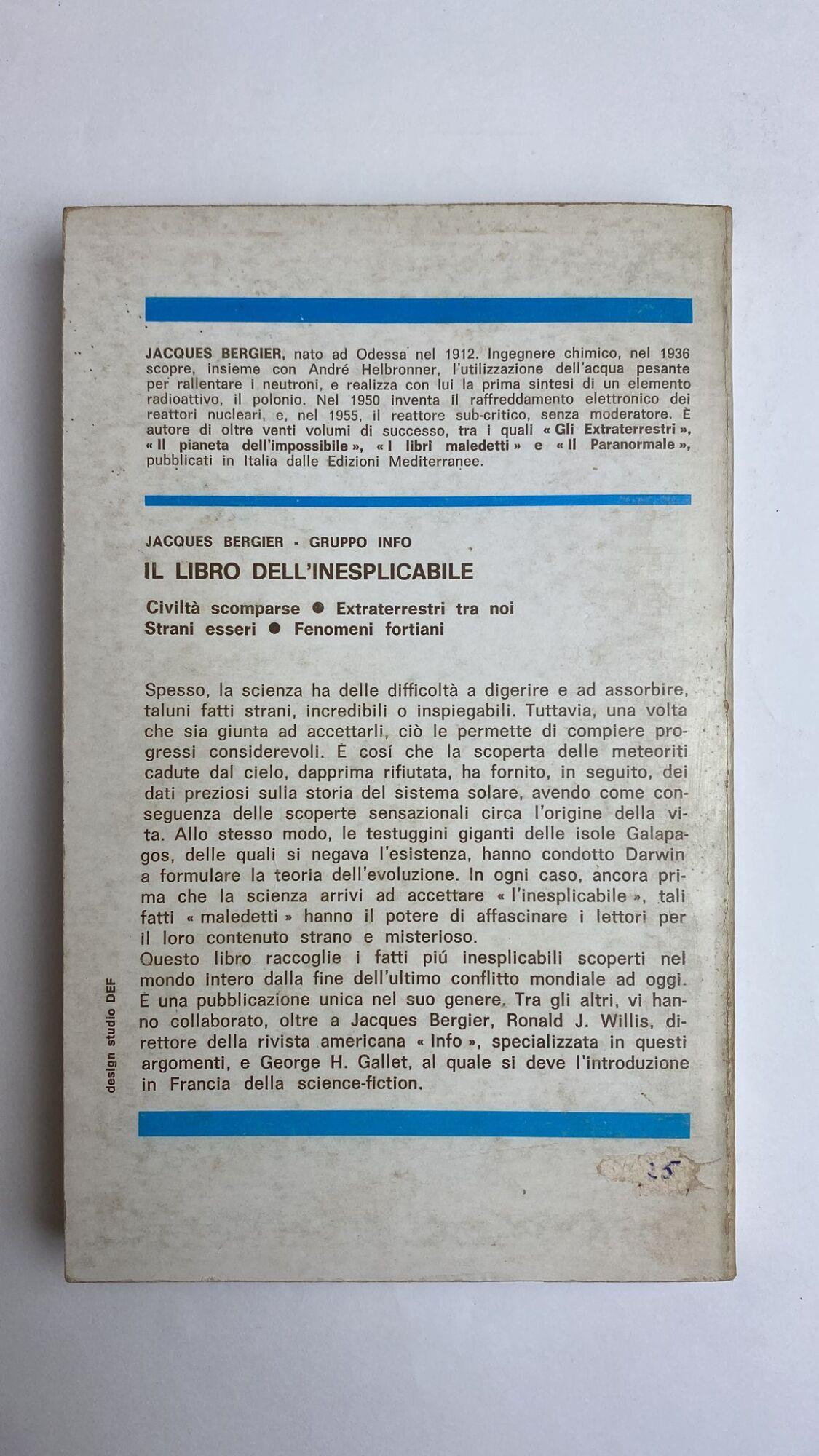 Il libro dell'inesplicabile