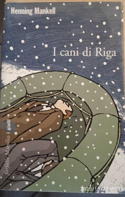 I cani di Riga - Henning Mankell - copertina