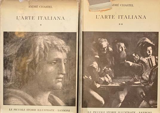 L' arte italiana - André Chastel - copertina