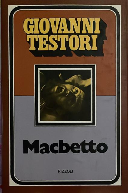 Macbetto - Giovanni Testori - copertina