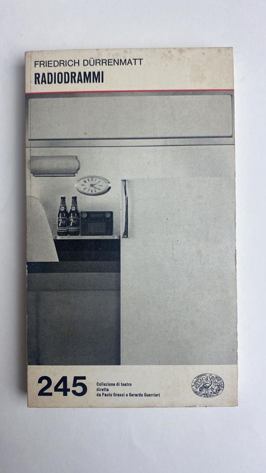 Radiodrammi - Friedrich Durrenmatt - copertina