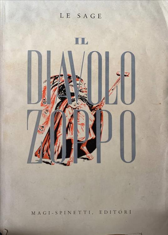 Il diavolo zoppo - Le Sage - copertina