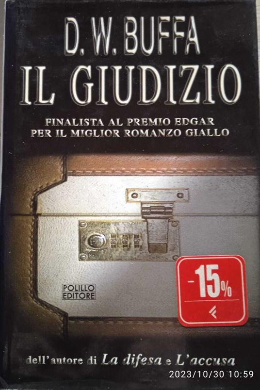 Il giudizio - copertina