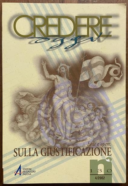 credere oggi fede e opere sulla giustificazione - copertina