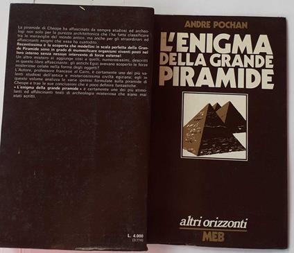 L' enigma della grande piramide - copertina