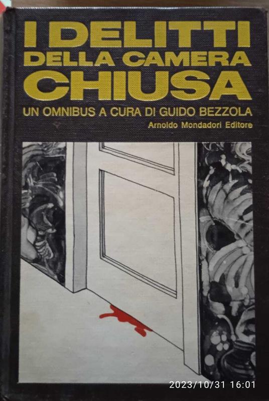 I delitti della camera chiusa - Guido Bezzola - copertina