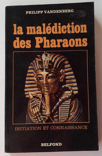 La malédiction des Pharaons - Philipp Vandenberg - copertina