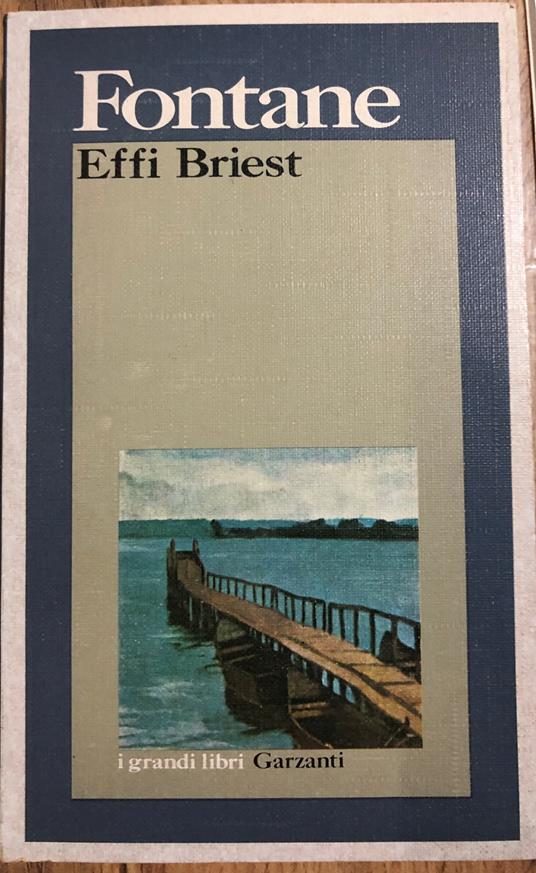 Effi Briest - Theodor Fontane - copertina