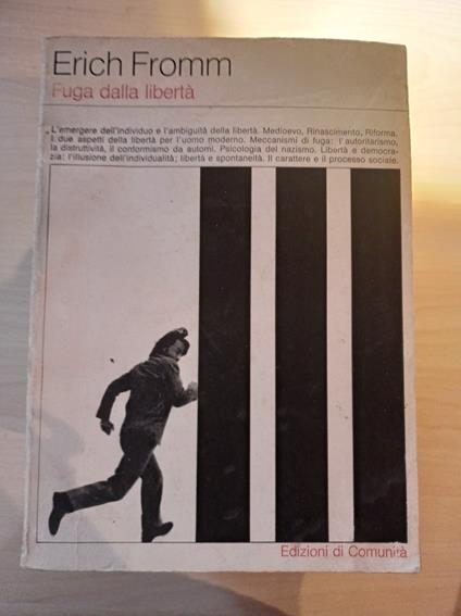 Fuga dalla libertà - Erich Fromm - copertina