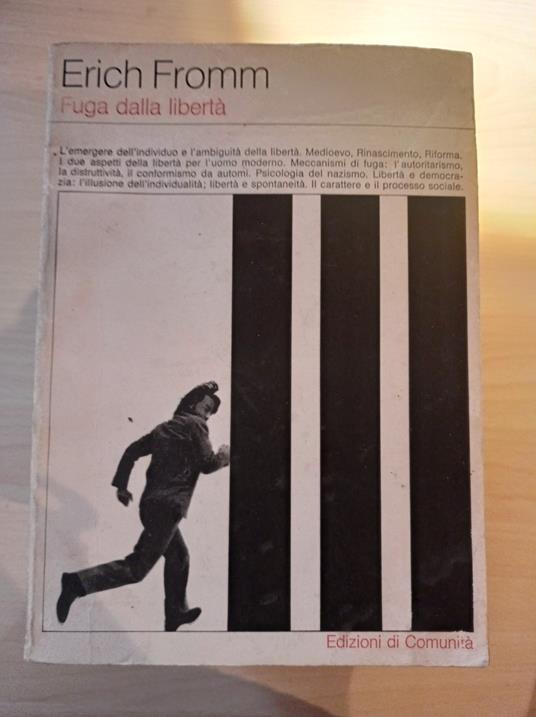Fuga dalla libertà - Erich Fromm - copertina