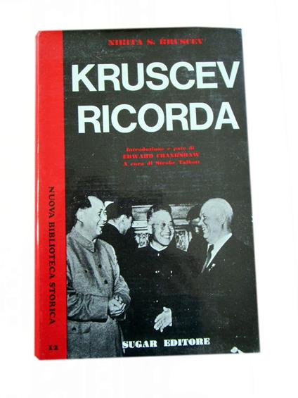 Kruscev ricorda - Nikita S. Krusciov - copertina