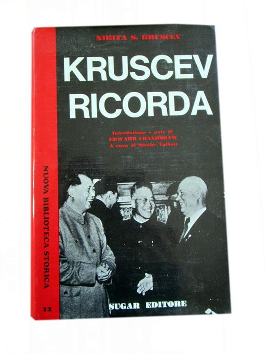 Kruscev ricorda - Nikita S. Krusciov - copertina