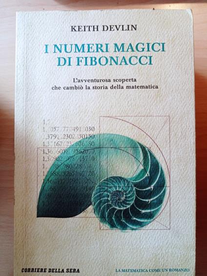 I numeri magici di Fibonacci - Keith Devlin - copertina