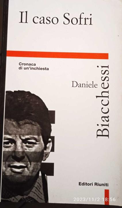 Il caso Sofri. Cronaca di un'inchiesta - Daniele Biacchessi - copertina