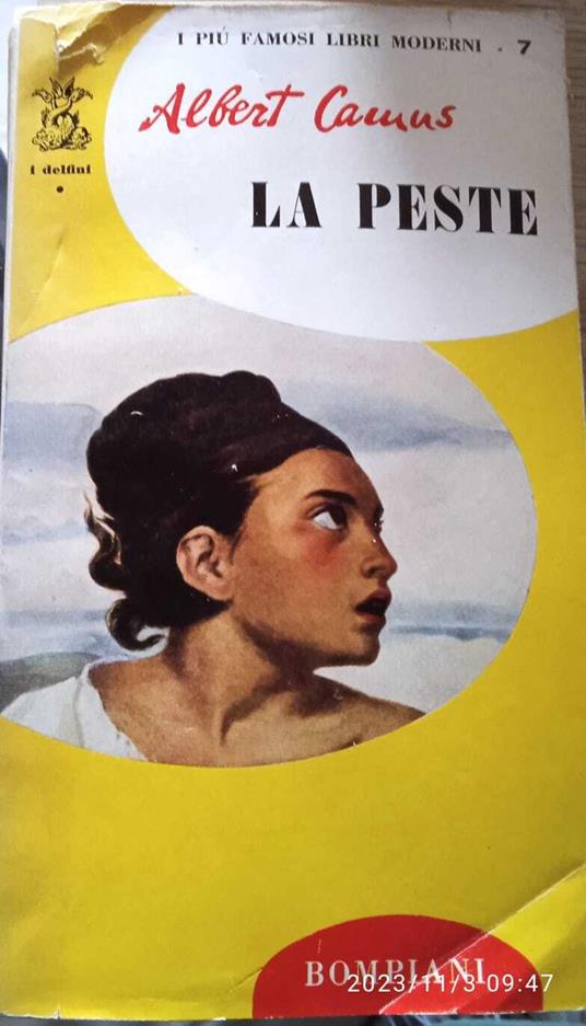 La peste - Albert Camus - copertina