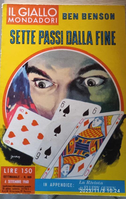 Sette passi dalla fine - Ben Benson - copertina