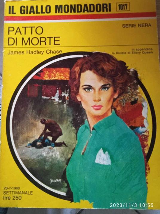Patto di morte - Hadley Chase james - copertina