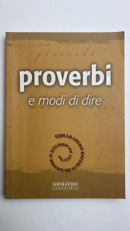 Proverbi e modi di dire - Roberto Monge - copertina