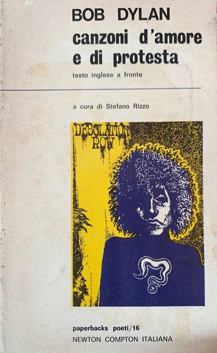 Canzoni d'amore e di protesta - Bob Dylan - copertina
