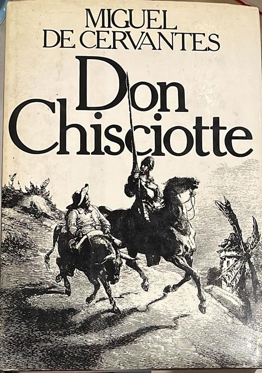 Don Chisciotte nella mancia - Miguel de Cervantes - copertina