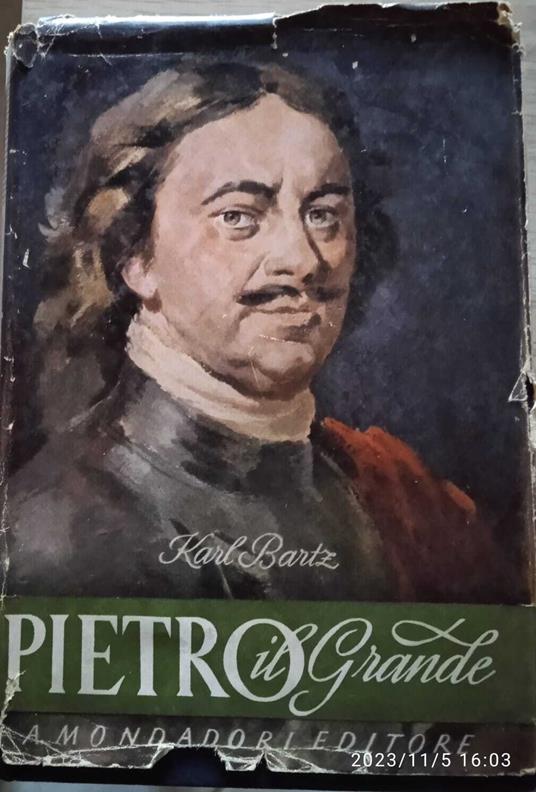 Pietro il Grande - Karl Bartz - copertina