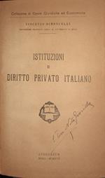 Istituzioni di diritto privato italiano