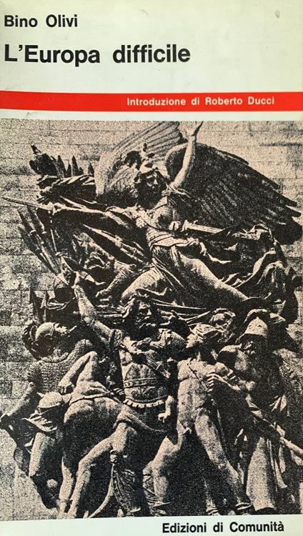 L' Europa difficile - Bino Olivi - copertina
