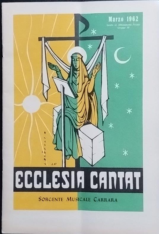 Ecclesia Cantat. n. 3. Marzo 1962 - copertina