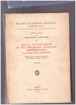 Della Costituzione di una monarchia nazionale rappresentativa (La scienza delle costituzioni) Tomo II