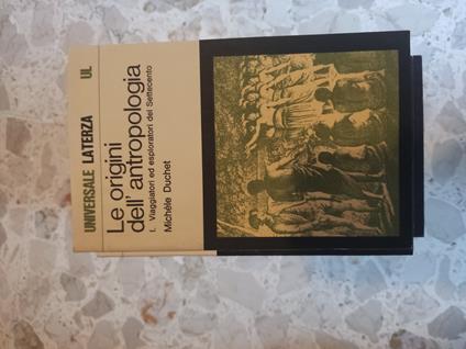 Le origini dell'antropologia - Michéle Duchet - copertina