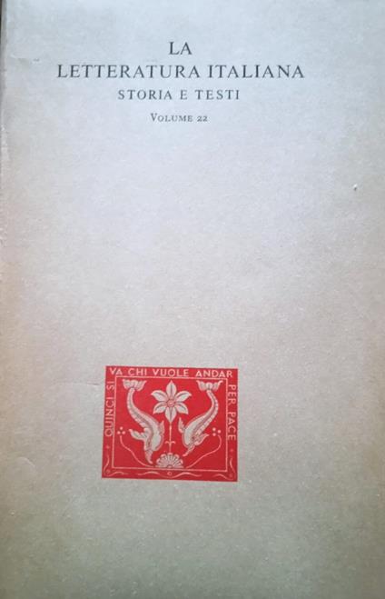 Prose - Torquato Tasso - copertina