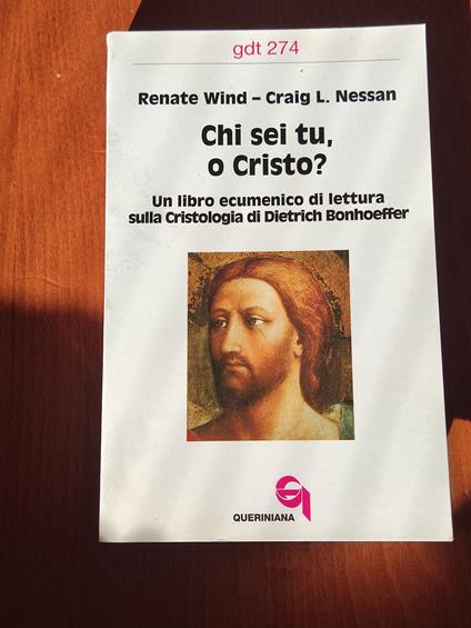 Chi sei tu, o Cristo? - copertina