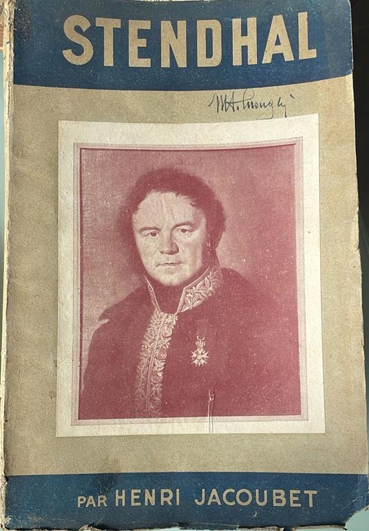 Stendhal - Henri Jacoubet - copertina