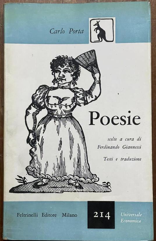 Poesie Scelte, A Cura Di Ferdinando Giannessi - Carlo Porta - copertina