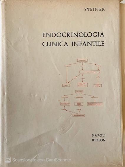 Endocrinologia clinica infantile - M. M. Steiner - copertina