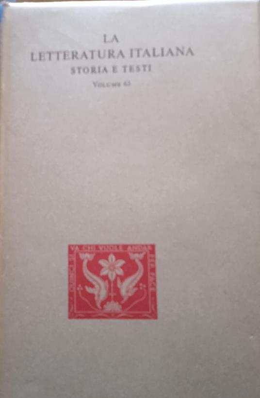 Opere - Giovanni Verga - copertina