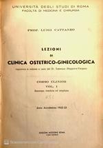 Lezioni di clinica ostetrico-ginecologica Vol. 1-2