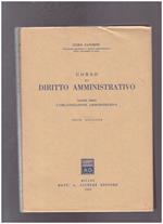 Corso di diritto amministrativo Volume III L'organizzazione amministrativa