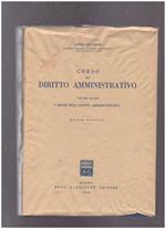 Corso di diritto amministrativo Volume IV I mezzi dell'azione amministrativa