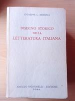 disegno storico della letteratura italiana