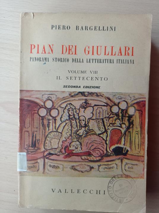 Pian Dei Giullari VIII - Piero Bargellini - copertina