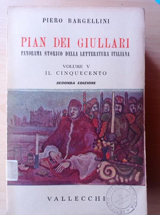 Pian Dei Giullari V - Piero Bargellini - copertina