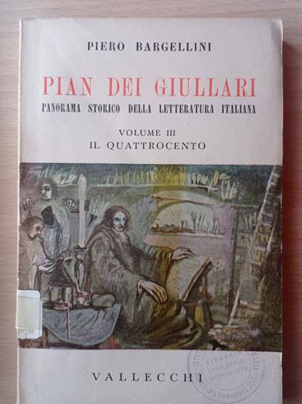 Pian Dei Giullari III - Piero Bargellini - copertina