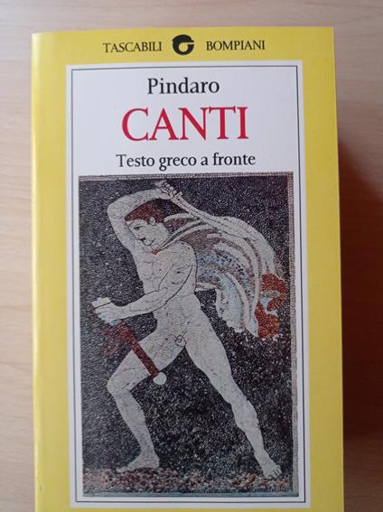 Canti - Pindaro - copertina