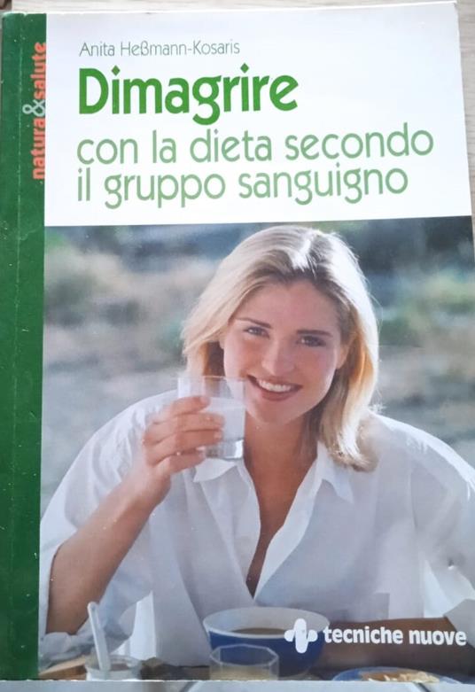 Dimagrire con la dieta secondo il gruppo sanguigno - copertina